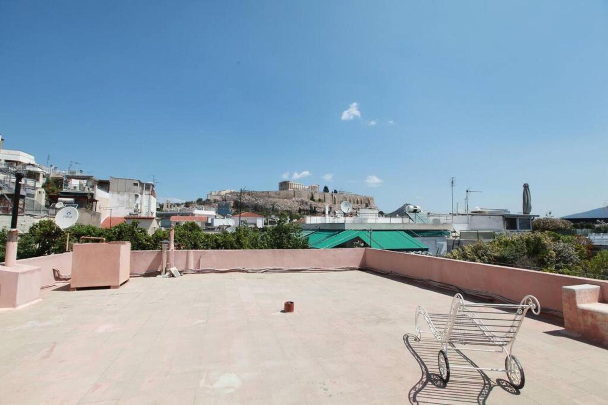Elegant Studio At The Acropolis Hills Athen Exterior foto